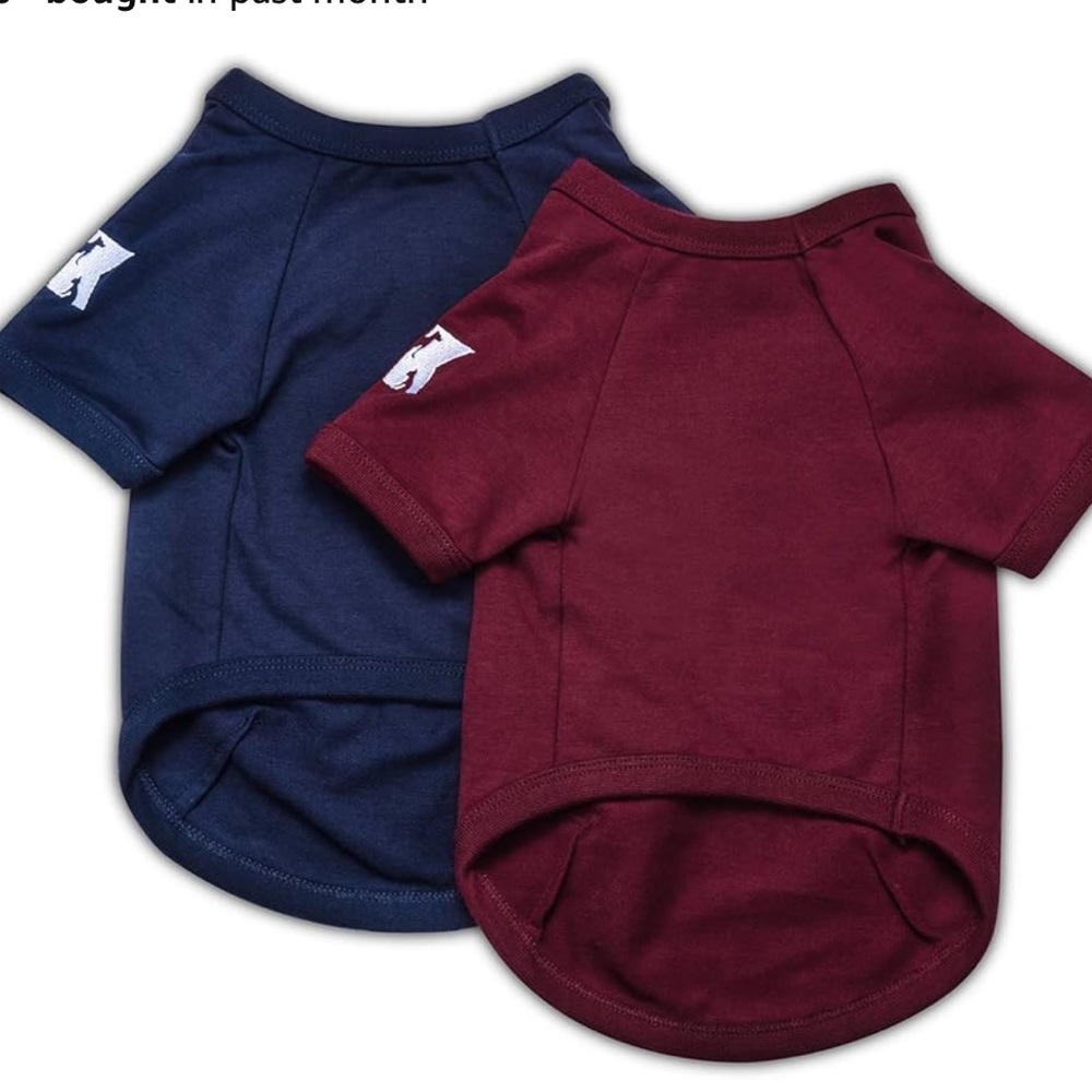 Koneseve Soft Cotton Stretchy Dog Sweatshirts, 2 Pack (NWOT)